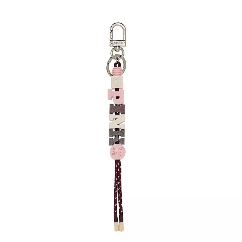 PINK Keychain Charm